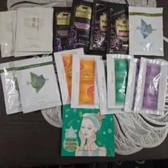 入浴剤いろいろセット① おまけ付き フェイスマスク バスソルト まとめ売りのサムネイル