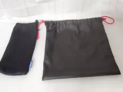 OneOdio収納ポーチ　＆　Anker メッシュ収納ポーチ