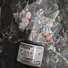 水森亜土めじるしアクセサリー 男の子とウサギ