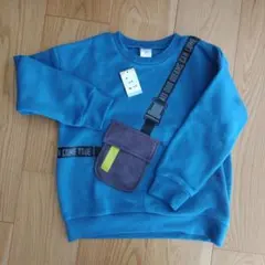 ＋one more裏起毛トレーナー 120 未使用 タグ付き