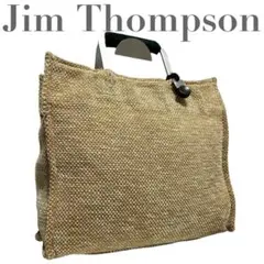 Jim Thompson ジムトンプソン トートバッグ ベージュ 大容量のサムネイル