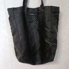 ViVi fleurs トートバッグ ドット柄 ブラック