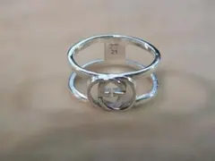 GUCCI リング インターロッキング Ag925 シルバー 18号 1011 GUCCI リング インターロッキング Ag925 シルバー 18号 1011 - メルカリ