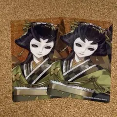 第五人格】 麒麟商人限定記念色紙 缶バッジ 6周年オフラインパック特別