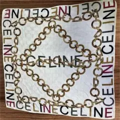 ヴィンテージ CELINE ジャカード スカーフ。