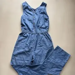 ⭐︎UNIQLOシャンブレーサロペット⭐︎150cm