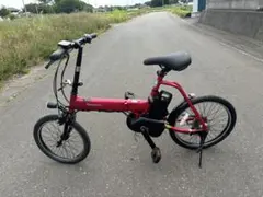 送料無料 条件付き パナソニック折り畳み式 前18/後20型 電動自転車
