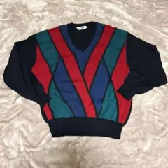 イタリア製 Vネックニット