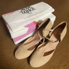 ひかり様専用【ダンス用】ベージュ ヒールシューズ 23cm