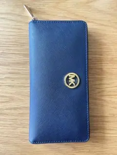 Michael Kors ネイビー 長財布