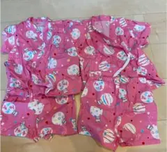 女の子 甚平 80 二枚セット