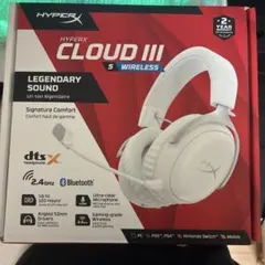 HyperX Cloud III S Wireless ヘッドセット