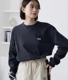 PENNEYS THE FOX オーバーサイズロンT ワンポイントダークネイビーのサムネイル