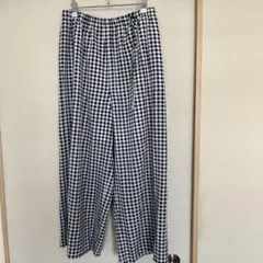 BEAMS新品　チェックパンツ