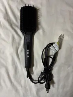 SALONIA ブラシヘアアイロン ブラック