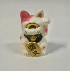リアルヘッドフォーチュンキャット　ソフビフィギュア