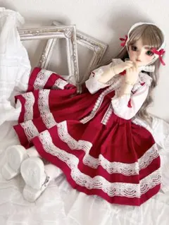 SDM ドレス 服 赤のワンピース 11