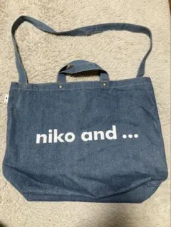 niko and ... デニムショルダーバッグ