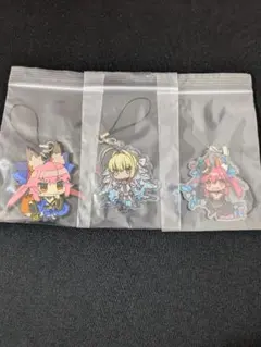 Fate/EXTRA CCC ストラップ キャスター　セイバー　3点セット