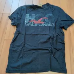Hollister グラフィックTシャツ Lサイズ ネイビー