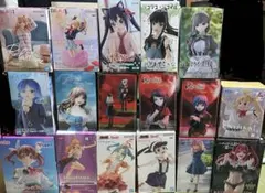開封済み プライズフィギュア17個+ 箱無し1点、新品未開封1点