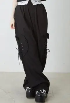 Ank Rouge Bemqinロゴパンツ
