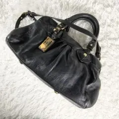 00s archive MARC JACOBS leather hand bag