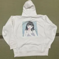 山本優菜　パーカーホワイト