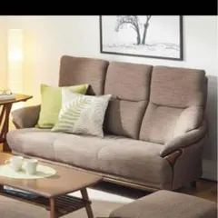 3人掛けファブリックソファ コウテイ3