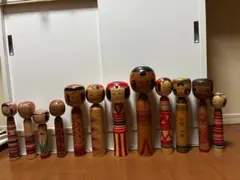 こけしなど置物 約30体 大量セット まとめ売り 昭和レトロ 創作 伝統