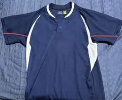 MIZUNO ネイビー ポロシャツ Mサイズ
