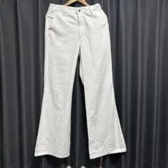 USA製フレアパンツ90s OUTLOOKS テキサス白 古着 Y2K メンズ