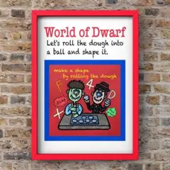 A4サイズポスター★World of Dwarf〜★PAN★PAN★PAN④