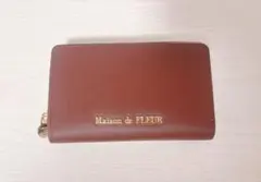 Maison de FLEUR 二つ折り財布 ブラウンのサムネイル