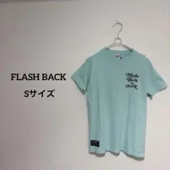FLASH BACK フラッシュバック Tシャツ ミント ライトブルー Sサイズ