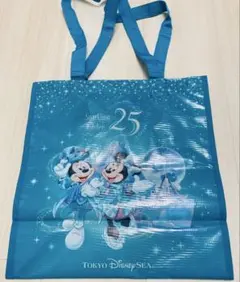 ディズニーシー25周年 スパークリングジュビリー　ショッピングバッグ XS