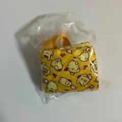 ガチャガチャ　サンリオ　レトロレッスンバッグミニキーホルダー　ポムポムプリン