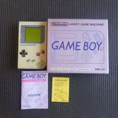 Nintendo GAMEBOY 任天堂 ゲームボーイ 本体 箱 説明書付き
