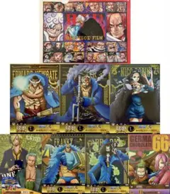 ☆ワンピース☆20th anniversary☆他☆クリアファイル☆8枚セット☆のサムネイル