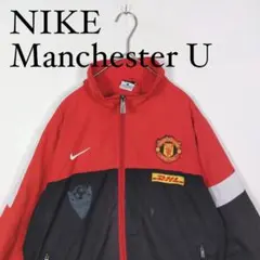NIKE マンチェスターユナイテッド ナイキ ナイロンジャケット サッカー　L