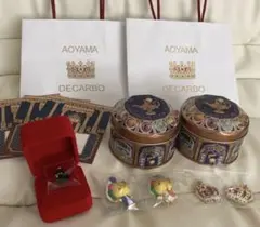 コジコジのランプ缶 フィギュア3種 タッセル4種 王冠チャーム2種 青山