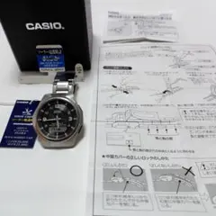 CASIOソーラー電波時計