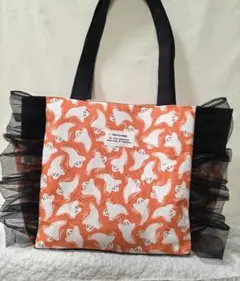 ゴースト柄トートバッグ