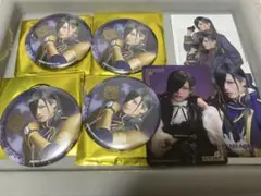 刀ミュ 静かなる夜半の寝ざめ 缶バッジ ふぉとか　にっかり青江 8個セット