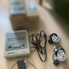 Nintendo Super Famicom 本体ソフト付き　スーパーファミコン