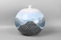 1680 有田焼 藤井朱明作 朝日雪香炉 染付樹海図細密絵付 未使用 - メルカリ