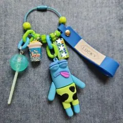 あまぐりちゃん シャカシャカキーホルダー 2004年 平成レトロ 当時物