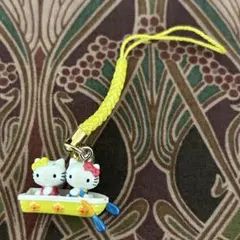 ハローキティ kitty＆mimmy キティ ミミィ ボート ストラップ - メルカリ