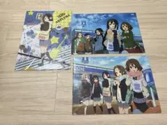 【新品未使用】けいおんクリアファイル3枚セット
