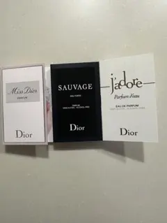 Dior 香水サンプルセット 3種